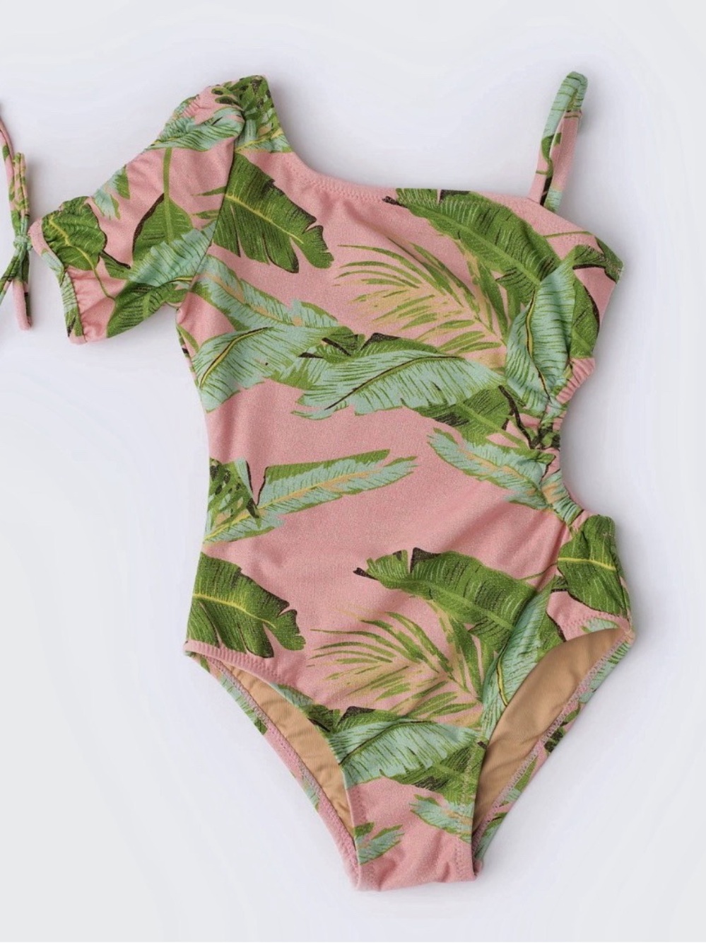 Shade Critters Cabana Palms Shimmer Cutout 1-Piece Swimsuit